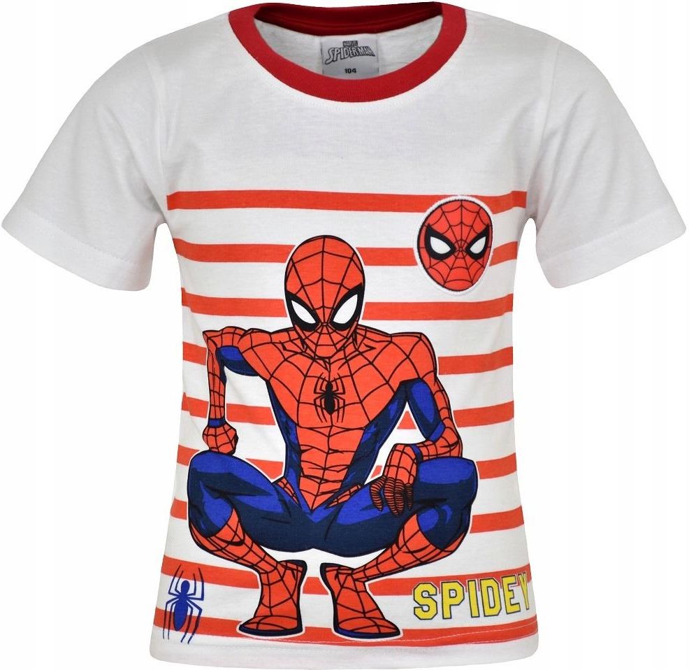 T Shirt Koszulka Spiderman Marvel Licencja 110 Ceny I Opinie Ceneo Pl