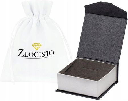 Złocisto Złoty Łańcuszek Kostka Kosteczka 45 CM 585 Grawer - zdjęcie 2