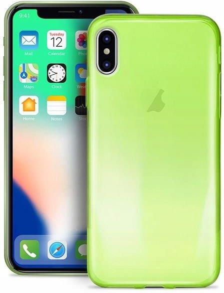 Puro Etui Nude Apple Iphone X Xs Fluo Green Etui Na Telefon Ceny