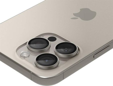 Spigen Osłona Aparatu Optik Tr ”Ez Fit” Camera Protector 2 Pack Iphone 14 Pro Max 15 Natural Titanium 8809971220545 Agl07163 - zdjęcie 2