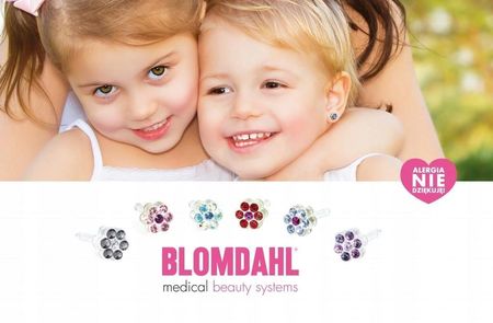Blomdahl Kolczyk Przekłuciowy Rose 4mm - zdjęcie 3