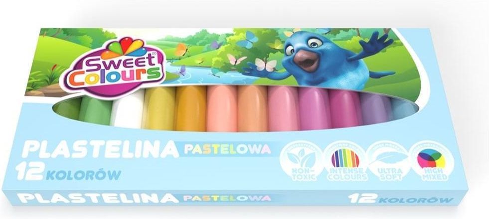 Zdjęcie Sweet Colours Plastelina Pastelowa 12 Kolorów - Sulejówek