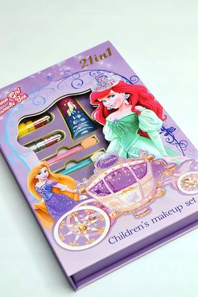 Kinderini Zestaw Do Malowania Kosmetyki Makijaż Dla Dzieci Paletka Cienie Make Up - zdjęcie 3