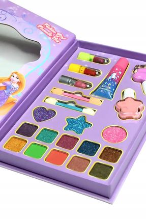 Kinderini Zestaw Do Malowania Kosmetyki Makijaż Dla Dzieci Paletka Cienie Make Up - zdjęcie 4