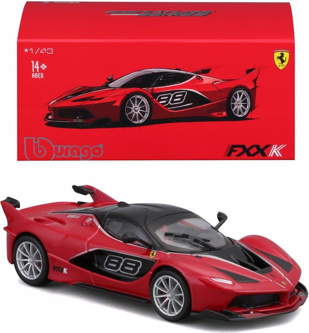 Bburago Ferrari Fxx K 1 43 Signature 18 36906 Czerwony Model Samochodu