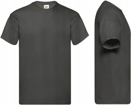 T-shirt Koszulka Fruit Of The Loom l. graphite XL - zdjęcie 4