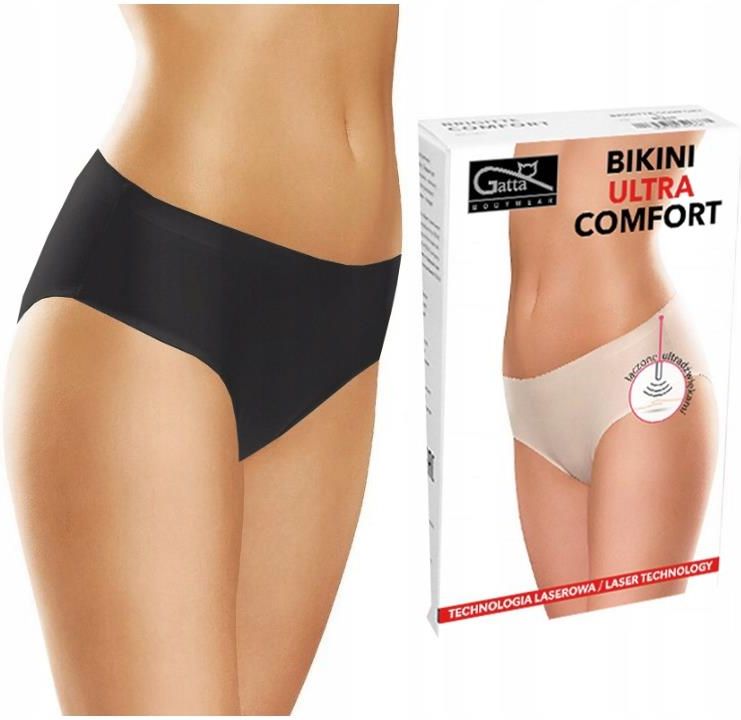 Figi Gatta Bikini Ultra Comfort Czarne L Ceny I Opinie Ceneo Pl