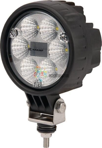 Lampa robocza LED okrągła 24W 1500 lm 10 30V światło rozproszone z