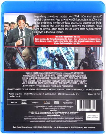 John Wick Kolekcja 1-4 (BOX) (4xBlu-Ray) - zdjęcie 4