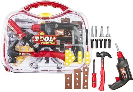 Leantoys Zestaw Narzędzi W Walizce Dla Majsterkowicza 22 El - zdjęcie 2