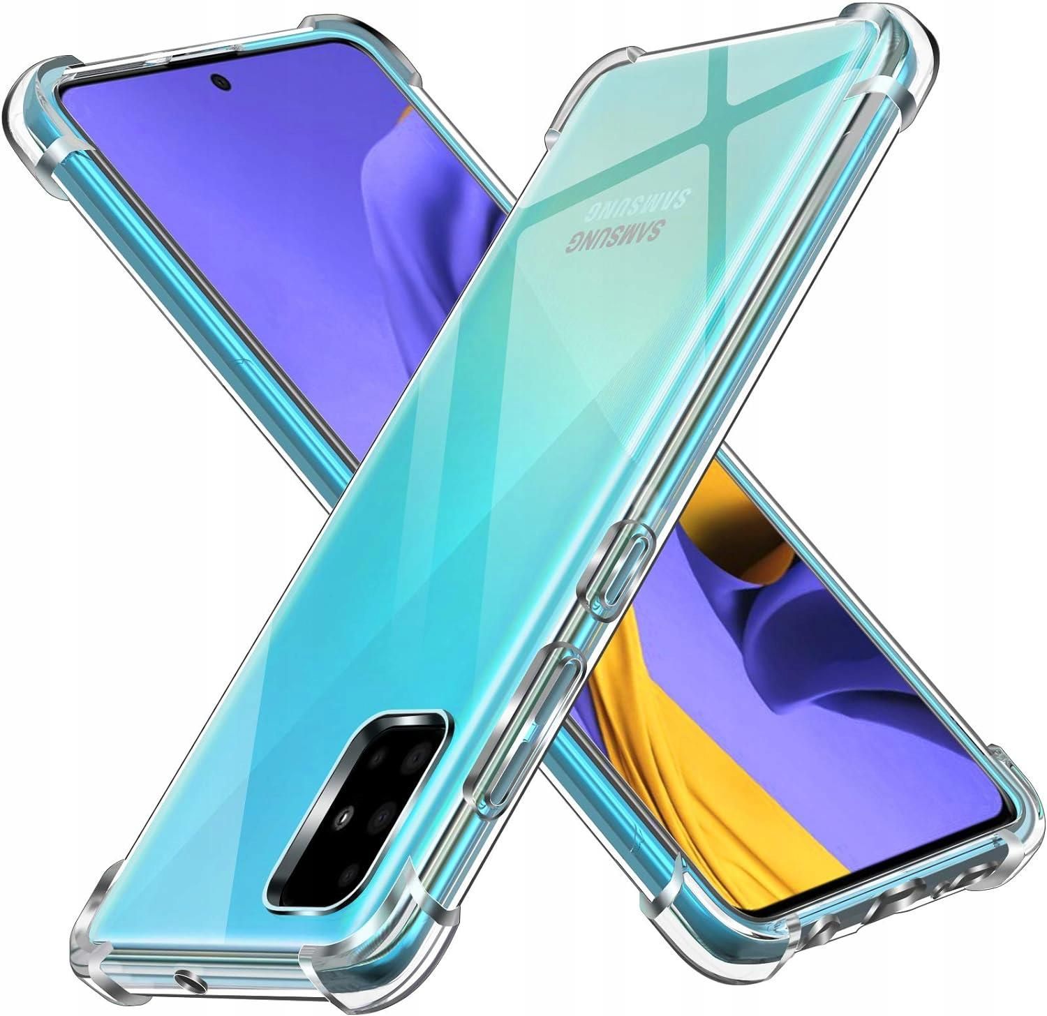 Case Etui Do Samsung Galaxy A51 Anti Shock Szkło Etui na telefon