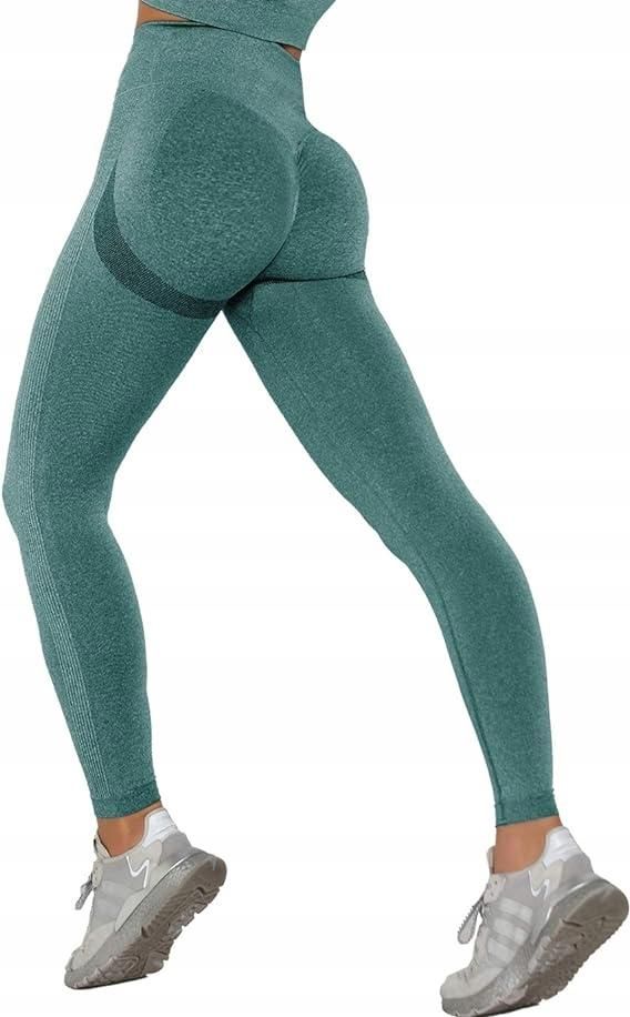 Damskie Legginsy Sportowe Fitness Leginsy Getry Push Up Wyszczuplające