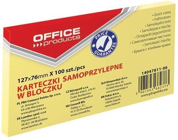 Office Products Karteczki Samop X Mm Ty Ceny I Opinie Ceneo Pl