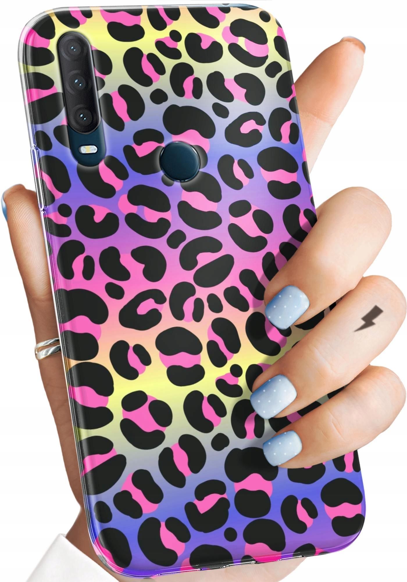 Hello Case Etui Do Alcatel 1S 2020 Kolorowe Barwy Tęcza Obudowa