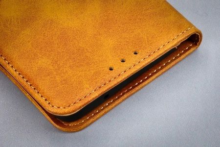 Bizon Etui Case Pocket Do Apple Iphone 13 Pro Max Brązowe - zdjęcie 5