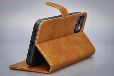 Bizon Etui Case Pocket Do Apple Iphone 13 Pro Max Brązowe - zdjęcie 4
