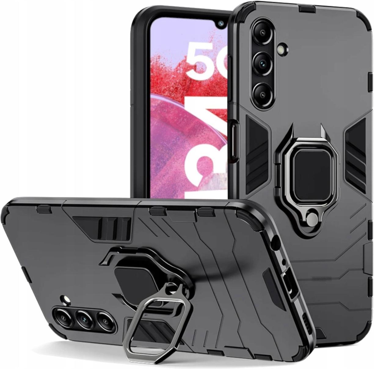 Teleprotector Etui Do Samsung Galaxy M34 5G Szkło I Pancerne Holder