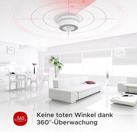 X-Sense Czujnik Dymu Wyświetlacz Alarm Dźwiękowy (Sc07) - zdjęcie 6