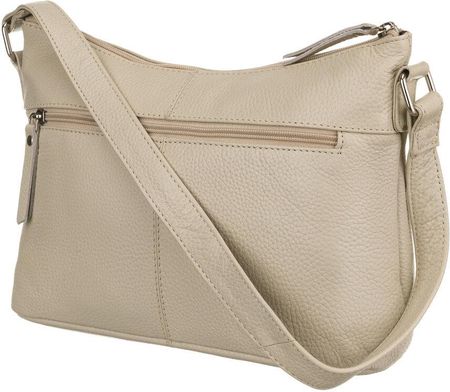 Torba skórzana+portfel PTN D73-DS Light Beige - zdjęcie 3