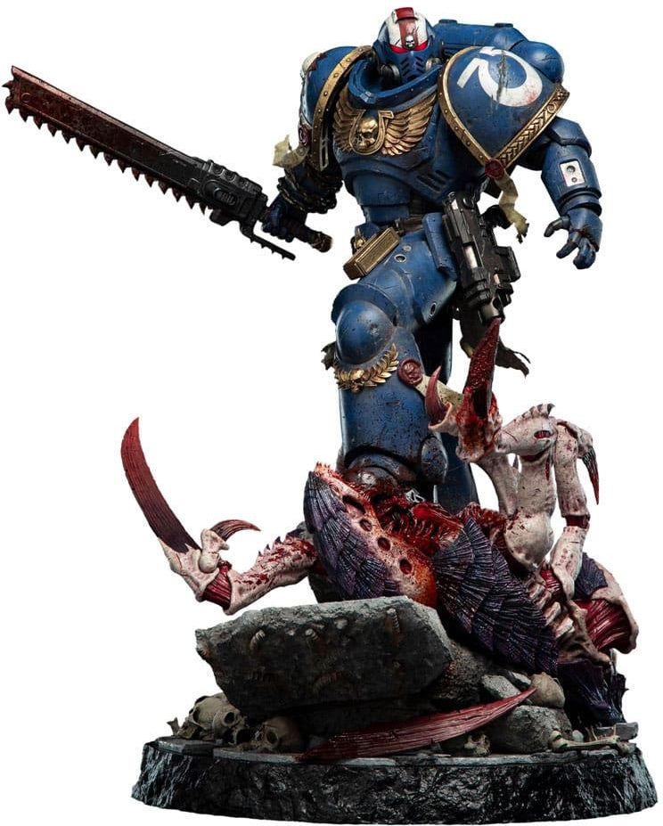 Zdjęcie Weta Collectibles Warhammer 40,000 Space Marine 2 Statue 1/6 Lieutenant Titus Battleline Edition 63cm - Grodzisk Mazowiecki