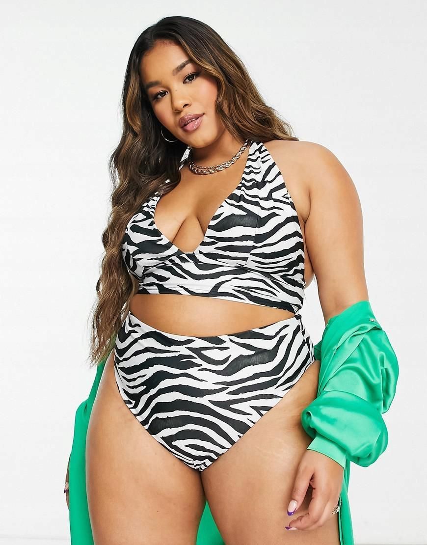 Zebra Print Gje Xxc D Od Bikini Ceny I Opinie Ceneo Pl