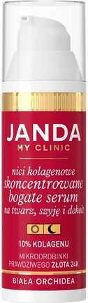 Janda Nici Kolagenowe Skoncentrowane Bogate Serum Na Twarz Szyję I Dekolt 30 Ml - zdjęcie 2
