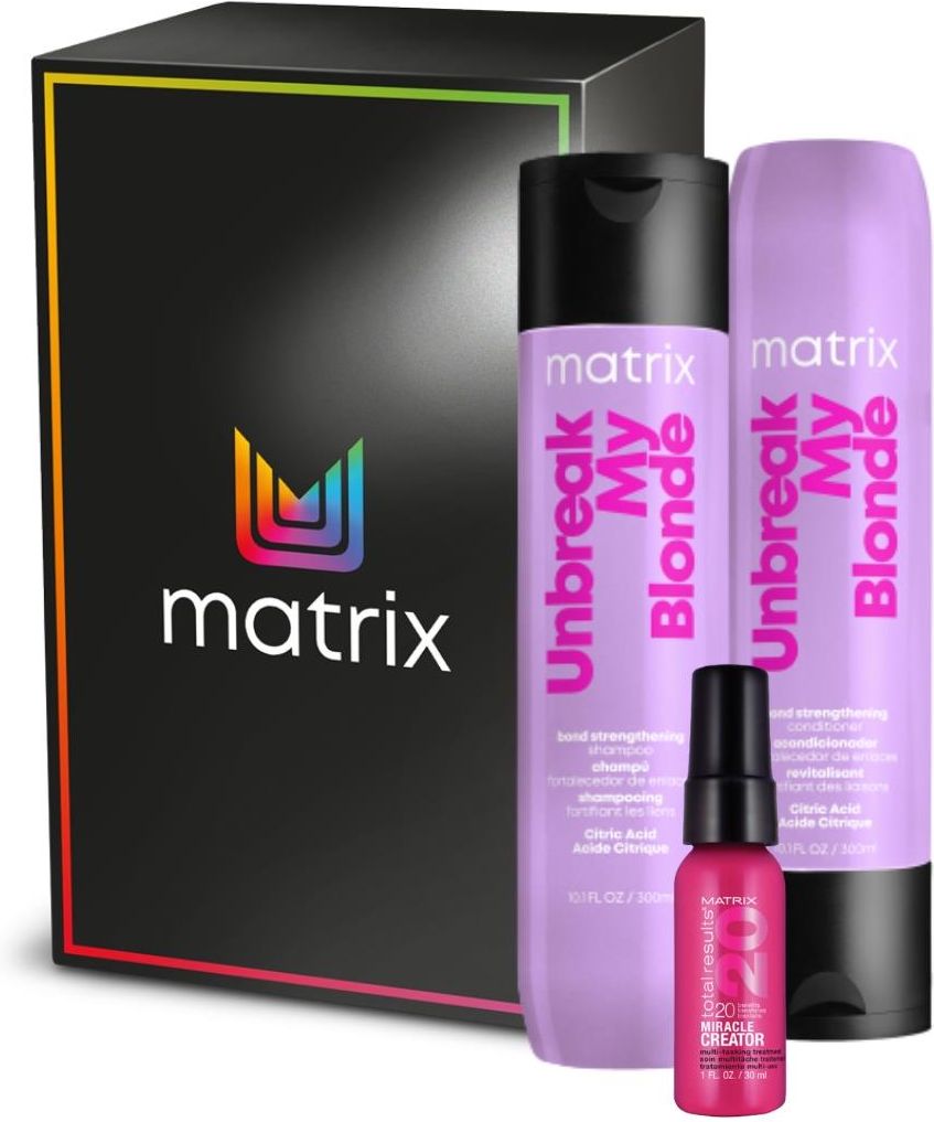 Zestaw Dla Kobiety Matrix Zestaw Prezentowy Unbreak My Blonde Szampon