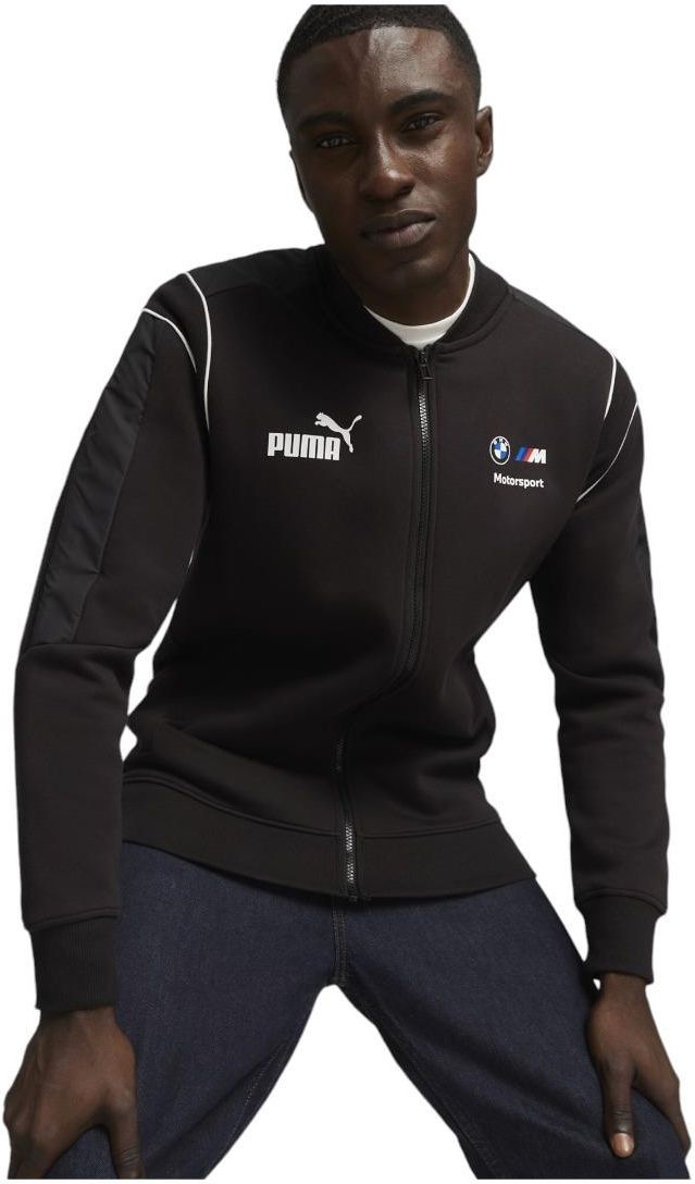 PUMA BLUZA MĘSKA BMW MMS MT7 SWEAT JACKET CZARNA 621213 01 Rozmiar XL