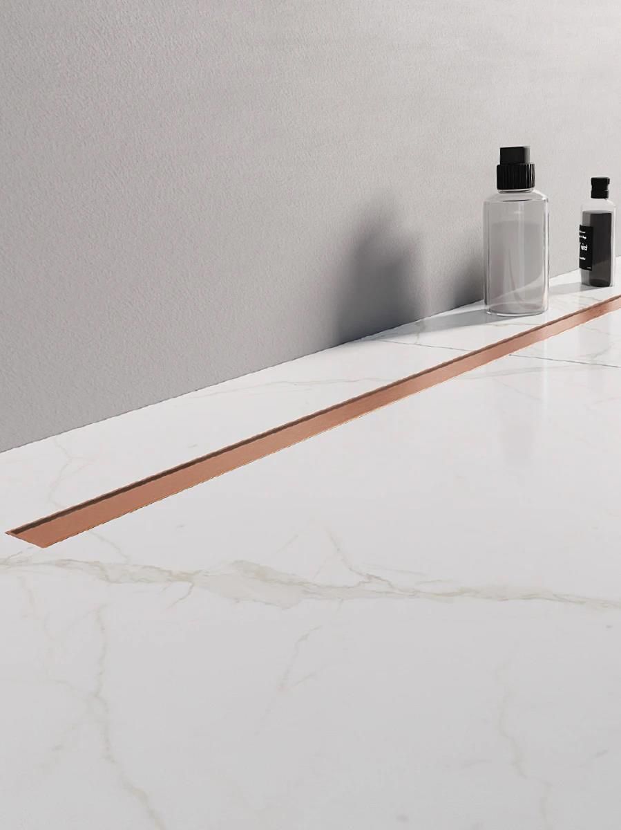 Zdjęcie New Trendy Visio Slim Copper 90Cm Miedź Szczotkowana OL0099 - Wolin