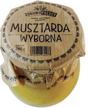 Zdjęcie Zdrowopolscy Musztarda Wyborna 240g - Kraków