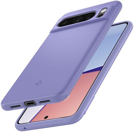 Spigen Etui Thin Fit Do Google Pixel 8 Pro Fioletowe - zdjęcie 6