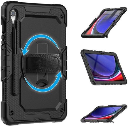 Tech-Protect Galaxy Tab S9 FE 10.9 X510/X516B Solid360 Czarny (TABS9FE109X510X516B) - zdjęcie 4