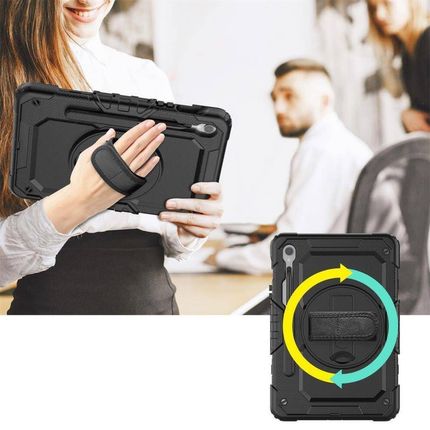 Tech-Protect Galaxy Tab S9 FE 10.9 X510/X516B Solid360 Czarny (TABS9FE109X510X516B) - zdjęcie 2