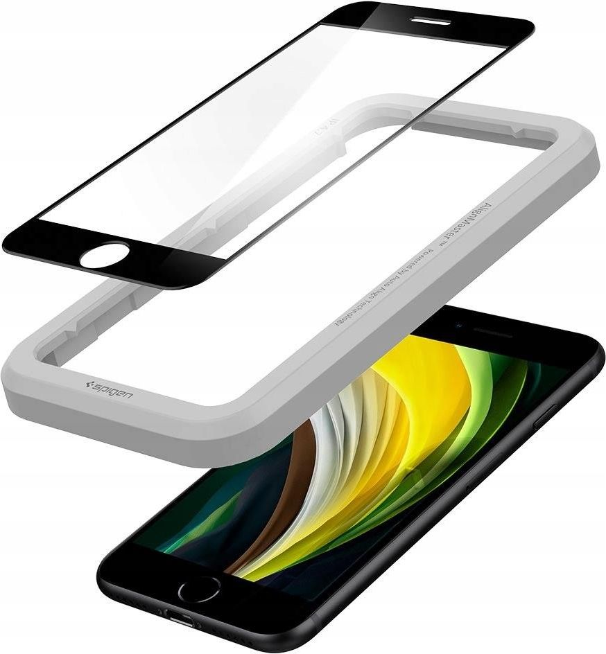 Spigen Szkło Hartowane Alm Glass Fc Do Iphone 7 8 Se 2020 2022 Cza