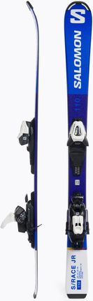 Salomon S Race Jr S + C5 Race Blue/White 22/23 - zdjęcie 2