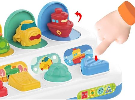 Woopie Baby Zabawka Edukacyjna Wyskakujące Pojazdy Pop-Up 47238 - zdjęcie 5