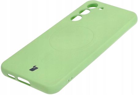 Bizon Etui Case Silicone Magnetic Do Samsung Galaxy S23 Plus Jasnozielone - zdjęcie 6