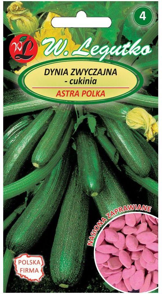 W Legutko Dynia Zwyczajna Cukinia Astra Polka Nasiona Zaprawiane