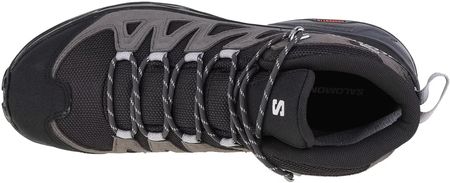 Salomon X Ward Leather Mid Gtx 471817 Szare - zdjęcie 4