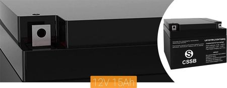 Tmt Akumulator żelowy 12V 15Ah LX12150TMT - zdjęcie 4