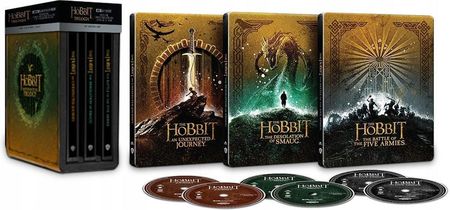 Hobbit Trylogia 1-3 Blu-ray Rozszerzona Lektor Pl - zdjęcie 2