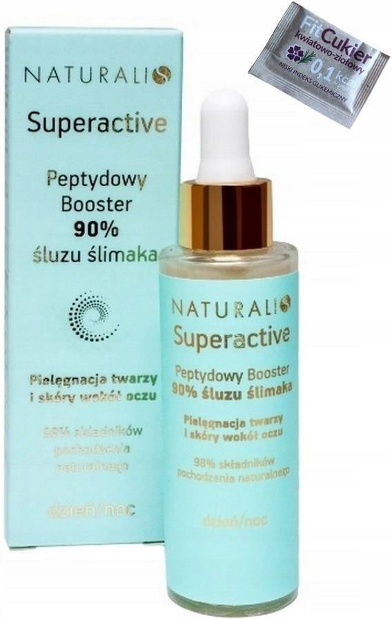 Serum do twarzy Naturalis Superactive Peptydowy Booster Z Ślimaka 30 ml