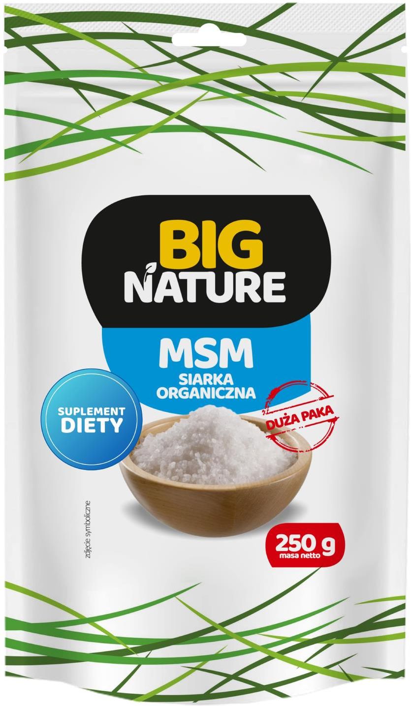 Big Nature Msm Siarka Organiczna G Opinie I Ceny Na Ceneo Pl