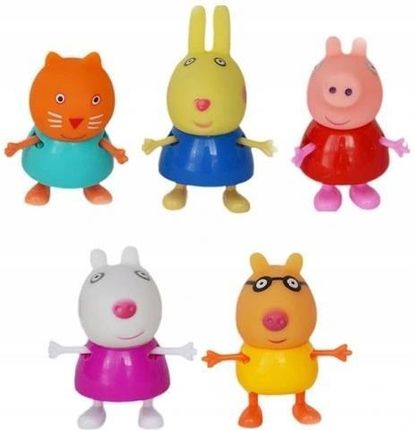 Wins-Holland B.V Pacynki Na Palce Peppa Pig Paluszki Lalkowe 5 Szt.Wha339 - zdjęcie 4