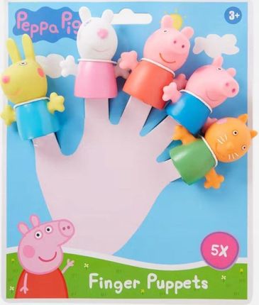 Wins-Holland B.V Pacynki Na Palce Peppa Pig Paluszki Lalkowe 5 Szt.Wha339 - zdjęcie 5