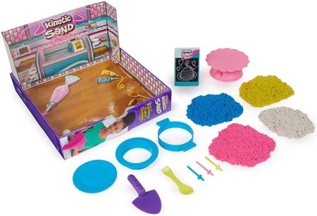 Spin Master Kinetic Sand Piasek Kinetyczny Rainbow Cake Shoppe - zdjęcie 4