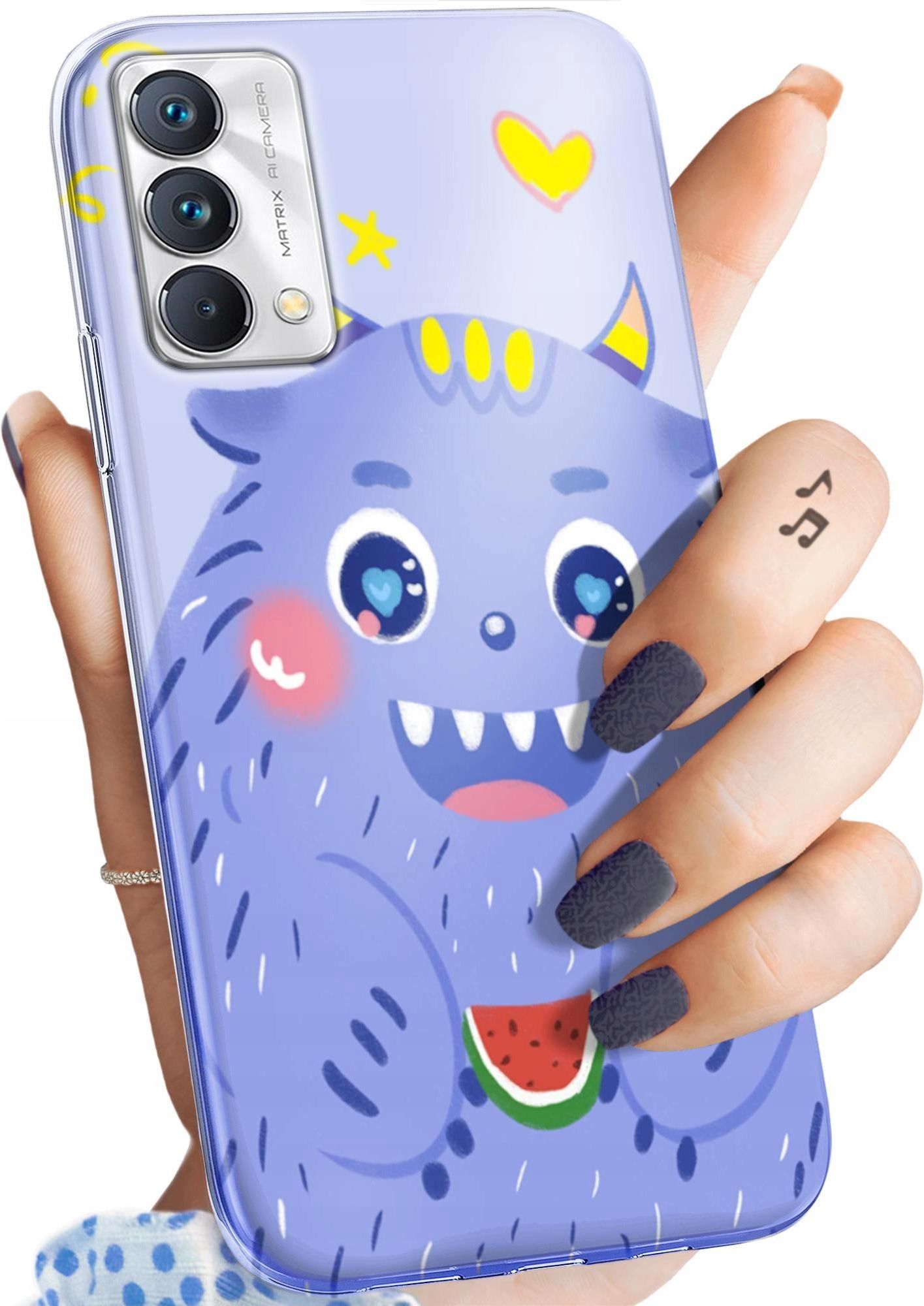 Hello Case Etui Do Realme Gt Master 5G Potwory Potwór Monster Obudowa