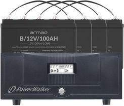Zdjęcie Powerwalker Zestaw 2w1 INVERTER 1200 PSW PowerWalker + 4 akumulatory 12V/100Ah (Z27774Z30933Z33839) - Niemodlin
