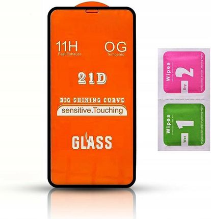 Atrax Glass Full Glue 21D Sam A33 5G Black - zdjęcie 3