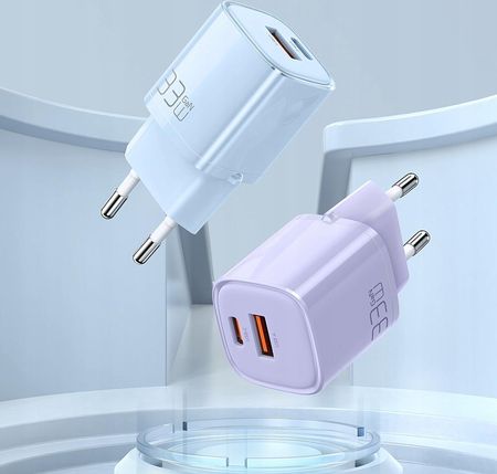Mcdodo Ładowarka Sieciowa Gan 33W Ch 0156 Usb C A Różowa - zdjęcie 2